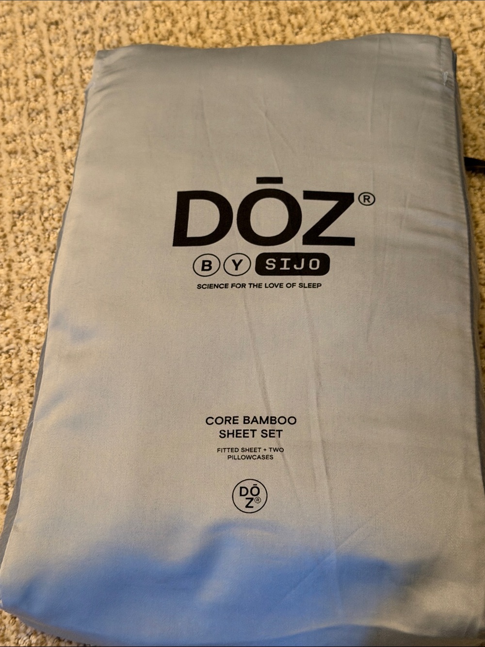 NWT DOZ by SIJO Core King Set in Sky
